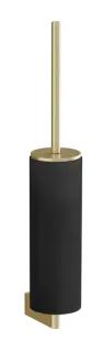 Ёршик Gessi Origini, h459 мм, настенный, цвет Black/Brushed Brass PVD