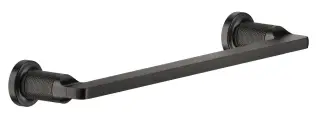 Полотенцедержатель Gessi Inciso, L300 мм, настенный, цвет Black Metal Brushed PVD