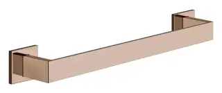 Поручень для ванны и душа Gessi Rettangolo, 450 мм, цвет Copper PVD