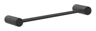 Полотенцедержатель Gessi316, 300 мм, настенный, цвет Matte Black