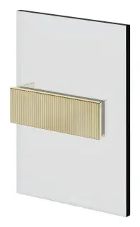 Зажим стена-стекло Gessi Shower G, цвет Brass PVD