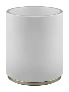 Корзина для мусора Gessi, Ø180x240h мм, цвет Nickel PVD