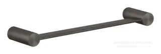 Полотенцедержатель Gessi 316, настенный, L300 мм, цвет Black Metal Brushed PVD