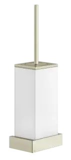 Ёршик Gessi Rettangolo, настенный, цвет White/Nickel PVD