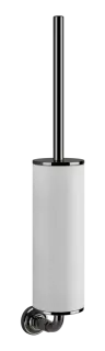 Ёршик Gessi Venti20, настенный, цвет White/Black Metal PVD