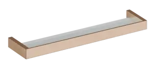 Полка Gessi Rettangolo, 600 мм, настенная, цвет Copper PVD