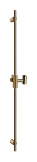 Штанга для душа Gessi Anello, настенная, h900 мм, цвет Warm Bronze PVD