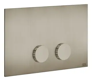 Клавиши смыва Gessi Ingranaggio, для Geberit Sigma 8 e Sigma 12, цвет Finox Brushed Nickel