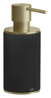 Дозатор Gessi316, настольный, цвет Black/Brushed Brass PVD