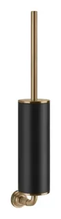 Ёршик Gessi Venti20, настенный, с чёрной колбой, цвет Warm Bronze Br. PVD
