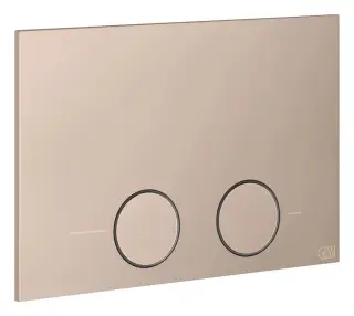Клавиши смыва Gessi, для унитаза, к инсталляции TECE (TECEProfil, TECEBox), цвет Matte Cipria