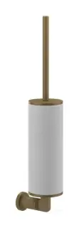 Ёршик Gessi Inciso ⌀76хh475 мм, настенный, цвет White/Antique Brass