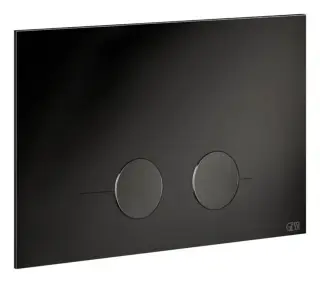 Клавиши смыва Gessi, для унитаза, к инсталляции Geberit (Geberit Sigma 8 и Geberit Sigma 12), цвет Black Metal PVD