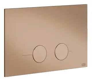 Клавиши смыва Gessi, для унитаза, к инсталляции Geberit (Geberit Sigma 8 и Geberit Sigma 12), цвет Copper PVD