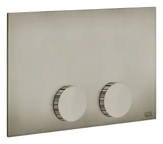 Клавиша смыва Gessi Total Look, для Tece (TeceProfil, TeceBox, TeceProfil Octa 2, Tece Construct), цвет Finox Brushed Nickel