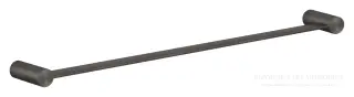 Полотенцедержатель Gessi 316, настенный, L600 мм, цвет Black Brushed Metal PVD