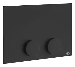 Панель смыва Gessi Anello, для встраиваемого смывного бачка TECE, цвет Matte Black
