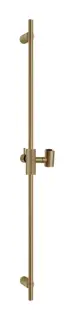Штанга для душа Gessi Anello, настенная, h900 мм, цвет Warm Bronze Brushed PVD
