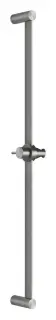 Штанга Gessi316, настенная, h828 мм, цвет Steel Brushed