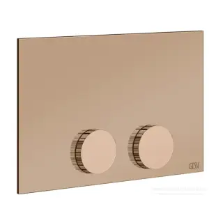 Клавиша смыва Gessi Ingranaggio, для Tece, цвет Copper PVD