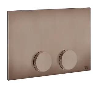 Клавиши смыва Gessi, для TECE (TECEProfil, TECEBox, TECEProfil Octa 2, TECEConstruct), цвет Copper Brushed PVD