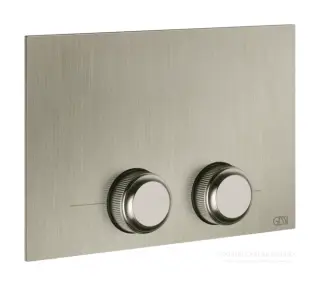 Клавиши смыва Gessi Venti20, для Tece, цвет Finox Brushed Nickel
