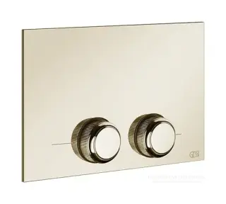 Клавиши смыва Gessi Venti20, для Tece, цвет Brass PVD