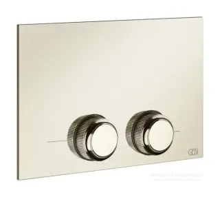 Клавиши смыва Gessi Venti20, для Tece, цвет Nickel PVD