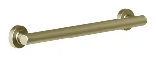 Поручень для ванны и душа Gessi, L450 мм, цвет Brushed Brass PVD