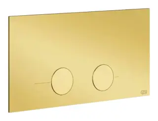 Клавиша смыва Gessi Total Look, для Viega 1H, 2H, 2L, цвет Gold PVD