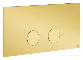 Панель смыва Gessi Total Look для унитаза, цвет Gold PVD