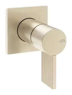 Смеситель для раковины Gessi Inverso, настенный, на 1 выход, внешняя часть, Н-95 мм, цвет Nickel PVD