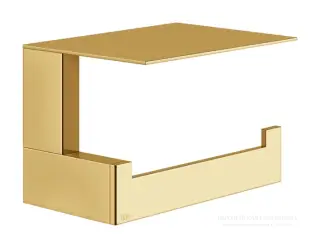 Бумагодержатель настенный Gessi Eleganza, Gold CCP