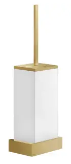 Ёршик Gessi Rettangolo, настенный, цвет White/Gold Brushed Ccp