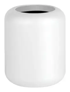 Стакан Gessi Goccia, настольный, ø90 мм, цвет White/Chrome