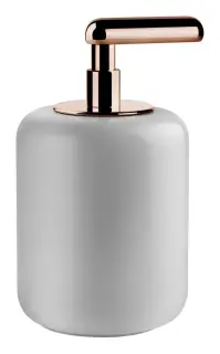 Дозатор Gessi Goccia, настольный, цвет White/Copper GHRC