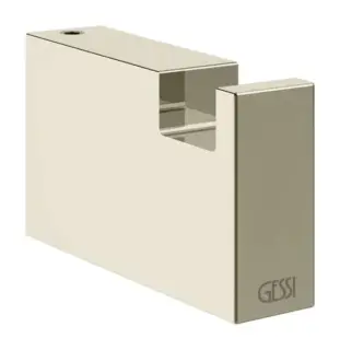 Крючок Gessi Rettangolo, настенный, цвет Nickel PVD
