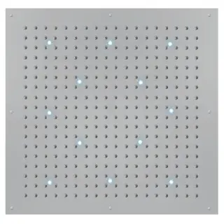 -XL CUBE Верхний душ 100x100см, с 12 LED RGB, цвет: хром
