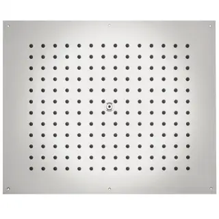 DREAM-RECTANGULAR Верхний душ 570 x 470 мм, цвет: сатинированная нержавеющая сталь
