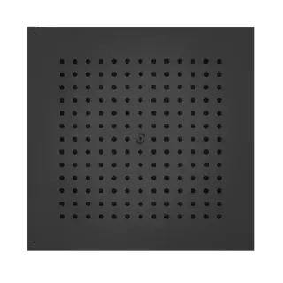 -CUBE Верхний душ 470 x 470 мм, цвет: черный матовый