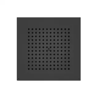 -CUBE Верхний душ 370 x 370 мм, цвет: черный матовый