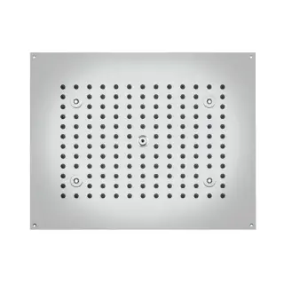 DREAM-RECTANGULAR Верхний душ 470 x 370 мм с 4 LED (белый), блок питания/управления, цвет: хром