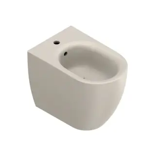Биде напольное 55x35см, с 1 отв., цвет: Sabbia Satinato