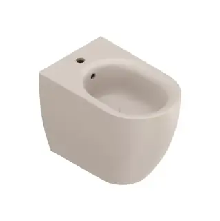 Биде напольное 55x35см, с 1 отв., цвет: Seta Satinato
