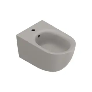 Биде подвесное 55x35см, с 1 отв., цвет: Tortora Satinato
