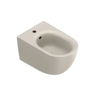 Биде подвесное 55x35см, с 1 отв., цвет: Sabbia Satinato