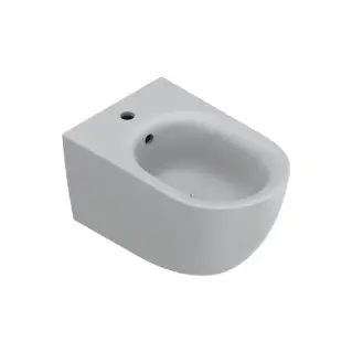 Биде подвесное 55x35см, с 1 отв., цвет: Cemento Satinato