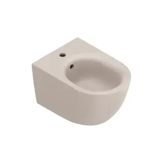 Биде подвесное 50x35см, с 1 отв., цвет: Seta Satinato