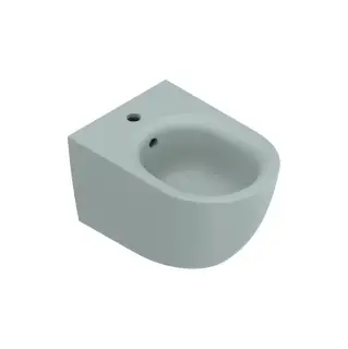 Биде подвесное 50x35см, с 1 отв., цвет: Aqua Satinato