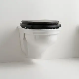 Унитаз подвесной 35x54см, цвет: белый